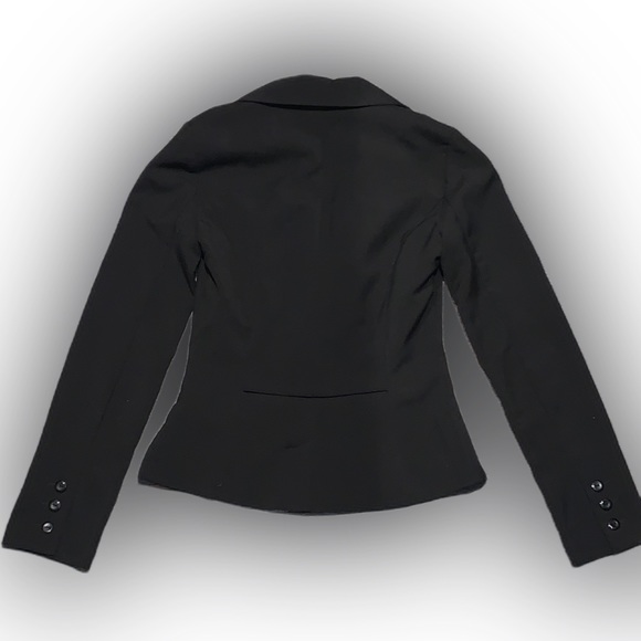 Amy Byer 2 Button Black Blazer - Picture 2 of 6
